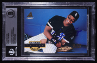 Frank Thomas Signed 1994 Pinnacle #1 (BGS) at PristineAuction.com