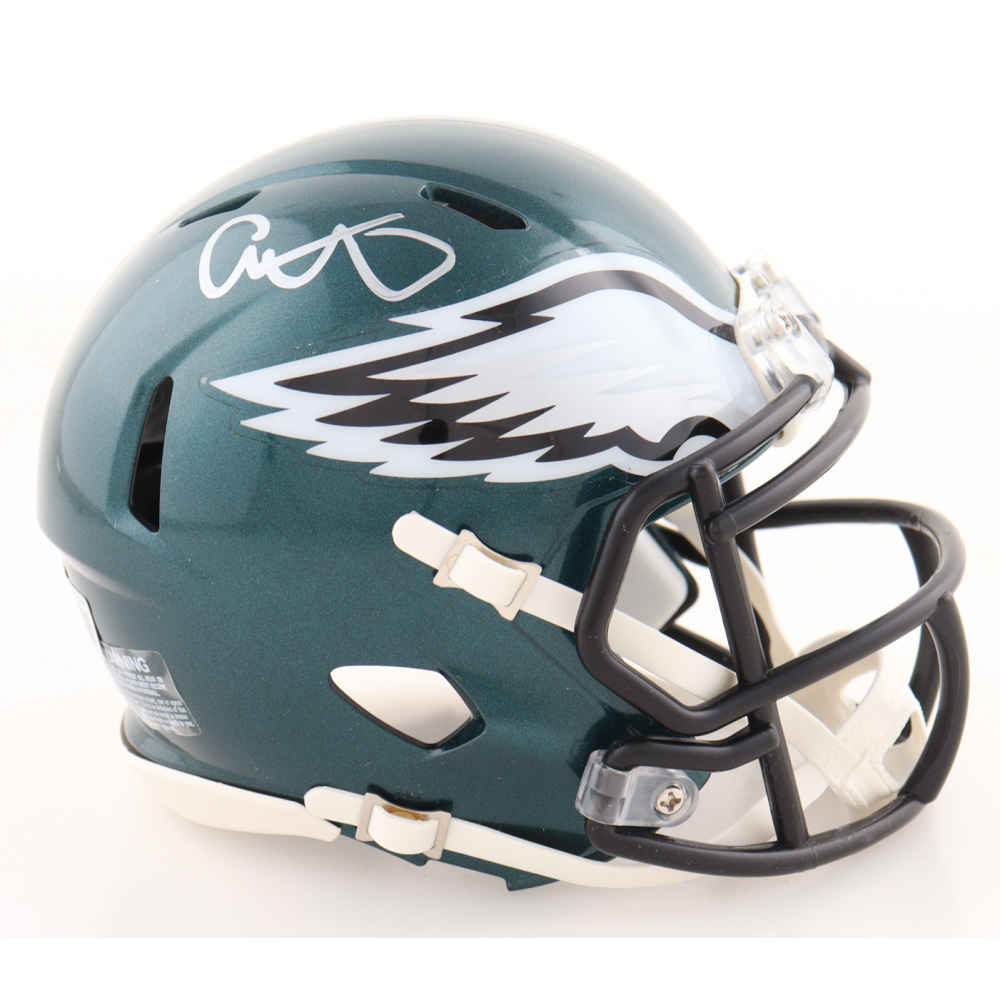 Alshon Jeffery Signed Eagles Speed Mini Helmet (Beckett) at PristineAuction.com