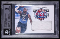 LeBron James 2012-13 Elite All-Star Salute Materials #23 (BGS 9) at PristineAuction.com