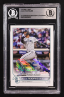 Julio Rodriguez Signed 2022 Topps Update Series #US97 RC (BGS) at PristineAuction.com