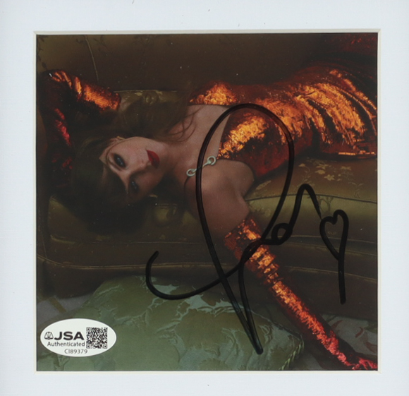 Taylor Swift Signed "The Life of a Showgirl" Custom Framed CD Insert Display (JSA) at PristineAuction.com Taylor Swift Signed "The Life of a Showgirl" Custom Framed CD Insert Display (JSA) at PristineAuction.com