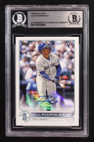 Julio Rodriguez Signed 2022 Topps Update Series #US44 RC (BGS) at PristineAuction.com