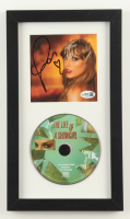 Taylor Swift Signed "The Life of a Showgirl" Custom Framed CD Insert Display (JSA) at PristineAuction.com