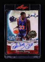Patrick Ewing 2025 Leaf Metal Winter Wonderland Autographs Super Prismatic #WWPE1 #1/1 at PristineAuction.com