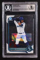 Julio Rodriguez Signed 2022 Bowman Chrome Prospects #BCP-45 RC (BGS) at PristineAuction.com
