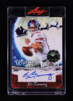 Eli Manning 2025 Leaf Metal Winter Wonderland Autographs Snowflake #WWEM2 #1/1 at PristineAuction.com