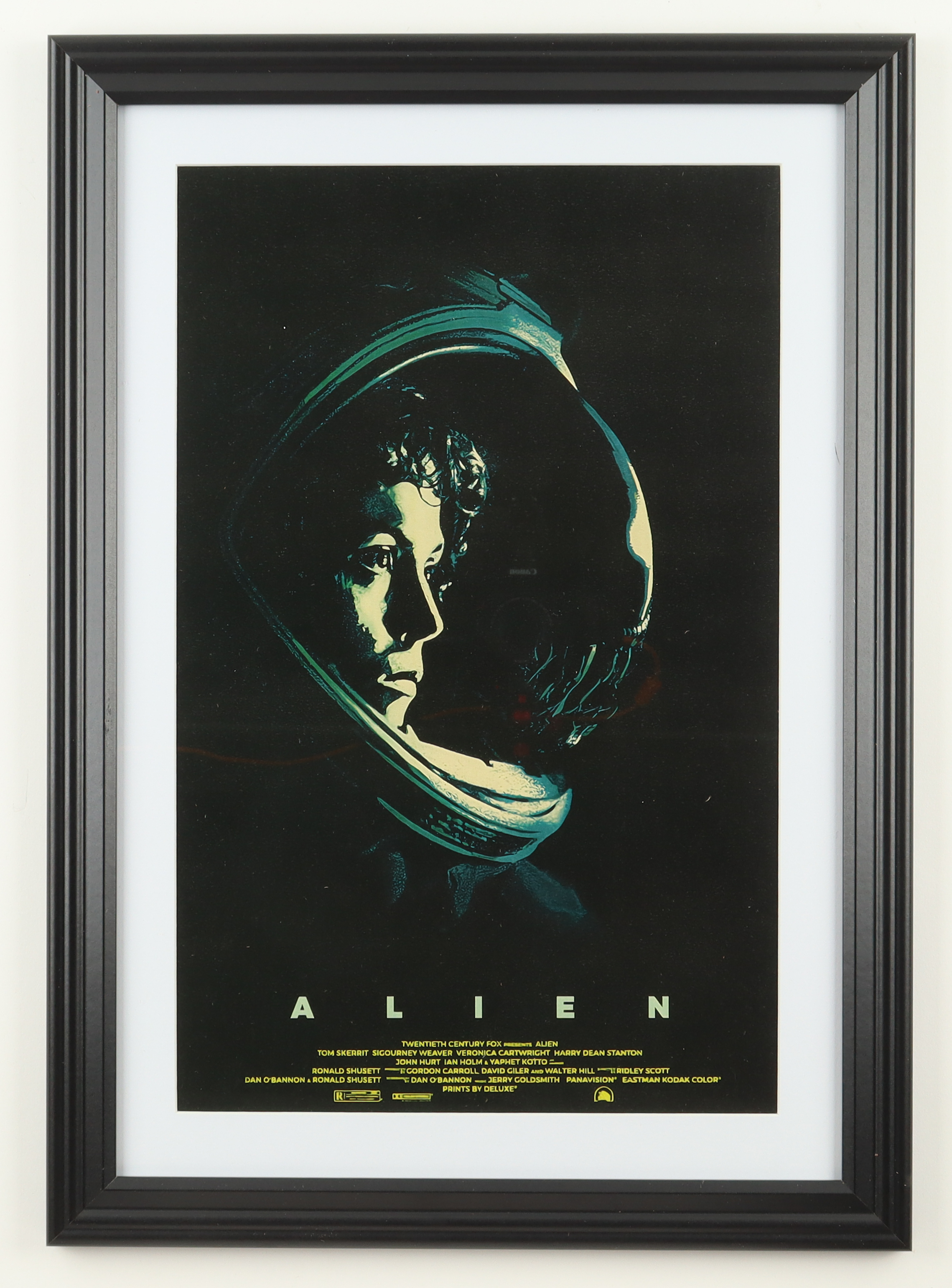1979 "Alien" Custom Framed Poster at PristineAuction.com 1979 "Alien" Custom Framed Poster at PristineAuction.com
