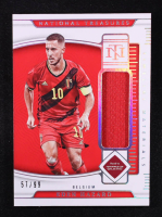 Eden Hazard 2022 Panini National Treasures Road to the World Cup Timeline Materials #10 #57/99 at PristineAuction.com
