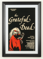 1980 "Grateful Dead" Music Theatre Custom Framed Concert Poster at PristineAuction.com