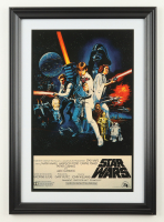 1977 "Star Wars: A New Hope" Custom Framed Poster at PristineAuction.com