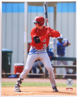 Owen Caissie Signed Team Canada 8x10 Photo (TS Sports Memorabilia) at PristineAuction.com