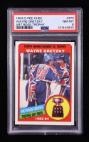 Wayne Gretzky 1984-85 O-Pee-Chee #373 Ross (PSA 8) at PristineAuction.com