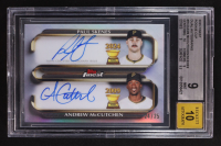 Paul Skenes / Andrew McCutchen 2025 Topps Finest Rookie Cup Dual Autographs #RCDA-SM #24/25 (BGS 9 | Autograph Graded BGS 10) at PristineAuction.com