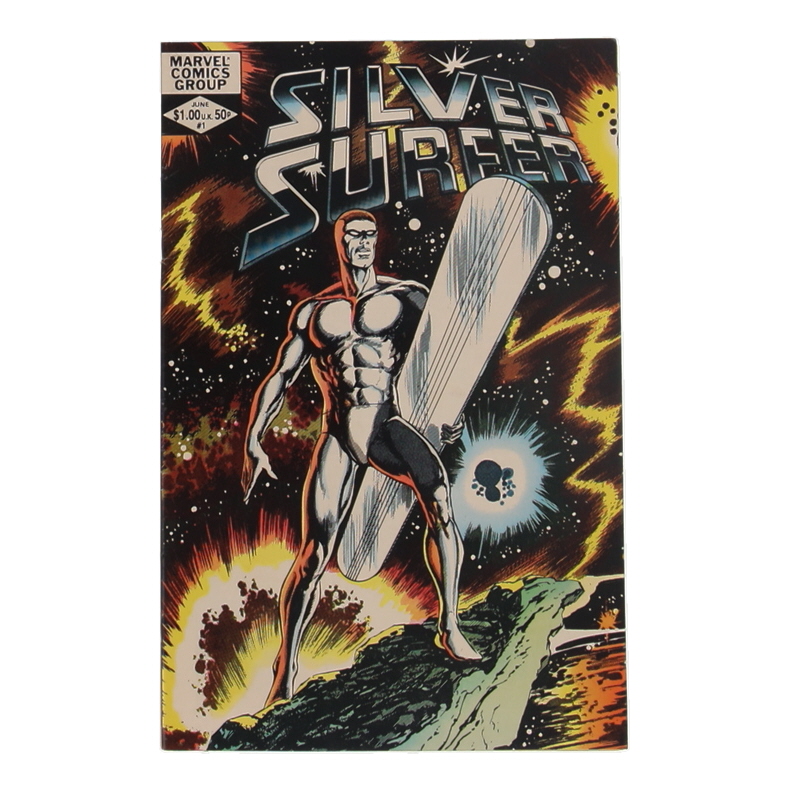 1982 "Silver Surfer" Issue #1 Marvel Comic Book at PristineAuction.com 1982 "Silver Surfer" Issue #1 Marvel Comic Book at PristineAuction.com