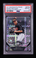 Manny Machado 2011 Bowman Platinum Prospects X-Fractors #BPP83 RC (PSA 10) at PristineAuction.com