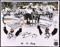 Pascal Dupuis Signed LE Penguins 8x10 Photo Inscribed "2x SC Champ" (TS Sports Memorabilia) at PristineAuction.com