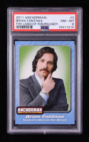 Brian Fantana 2011 Dreamworks Anchorman The Legend of Ron Burgundy #3 (PSA 8) at PristineAuction.com