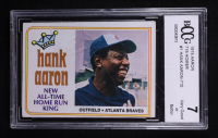Hank Aaron 1974 Topps #1 (BCCG 7) at PristineAuction.com