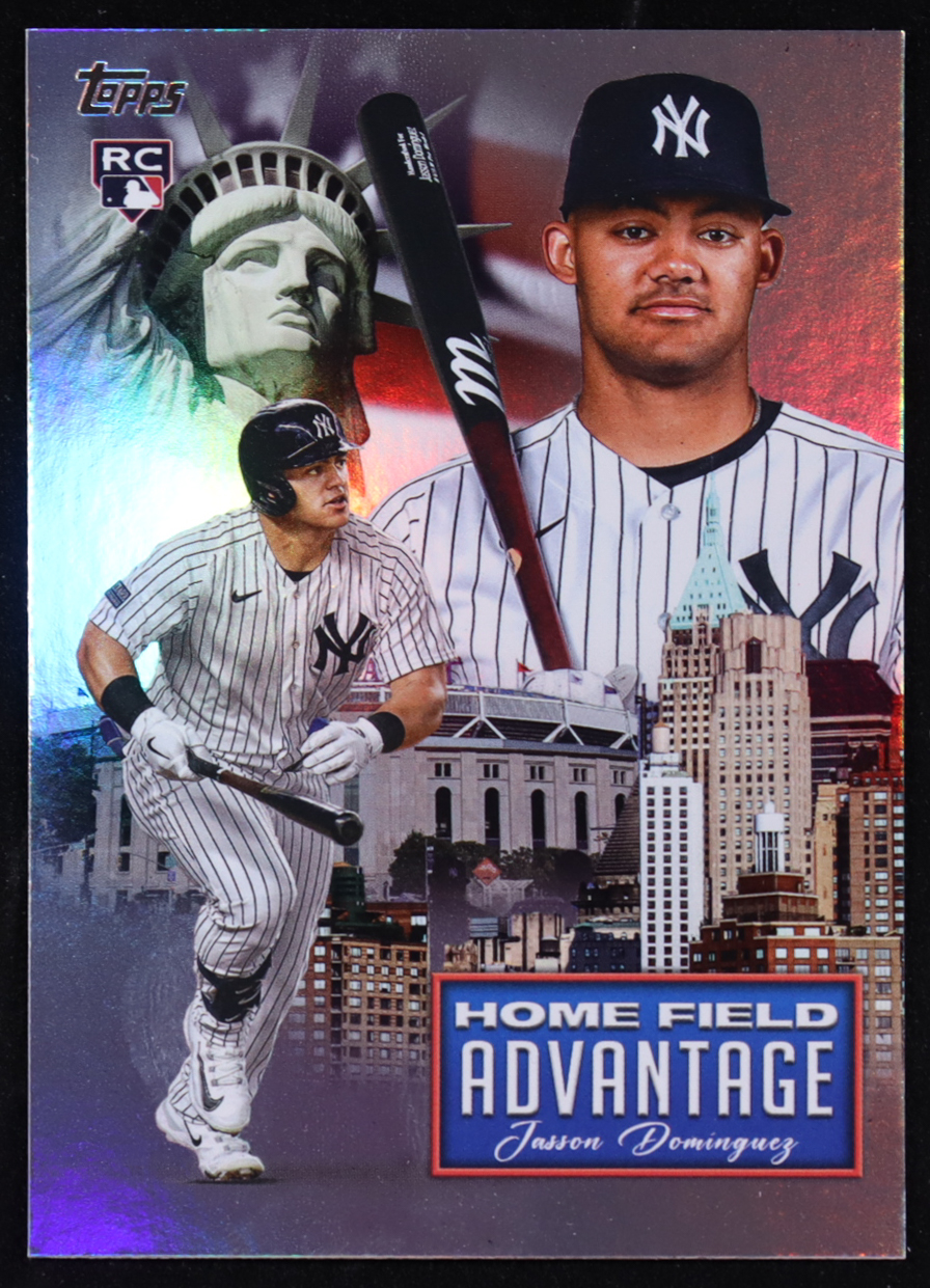 Jasson Dominguez 2024 Topps Home Field Advantage #HFA12 RC at PristineAuction.com Jasson Dominguez 2024 Topps Home Field Advantage #HFA12 RC at PristineAuction.com