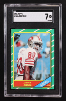 Jerry Rice 1986 Topps #161 RC (SGC 7) at PristineAuction.com