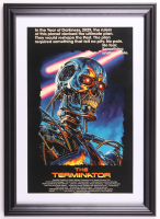1984 "The Terminator" Custom Framed Poster at PristineAuction.com