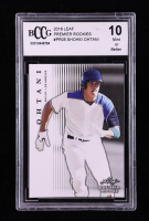 Shohei Ohtani 2018 Leaf Premier Rookies #PR05 RC (BCCG 10) at PristineAuction.com