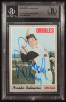 Brooks Robinson Signed 1970 Topps #230 (BGS) at PristineAuction.com