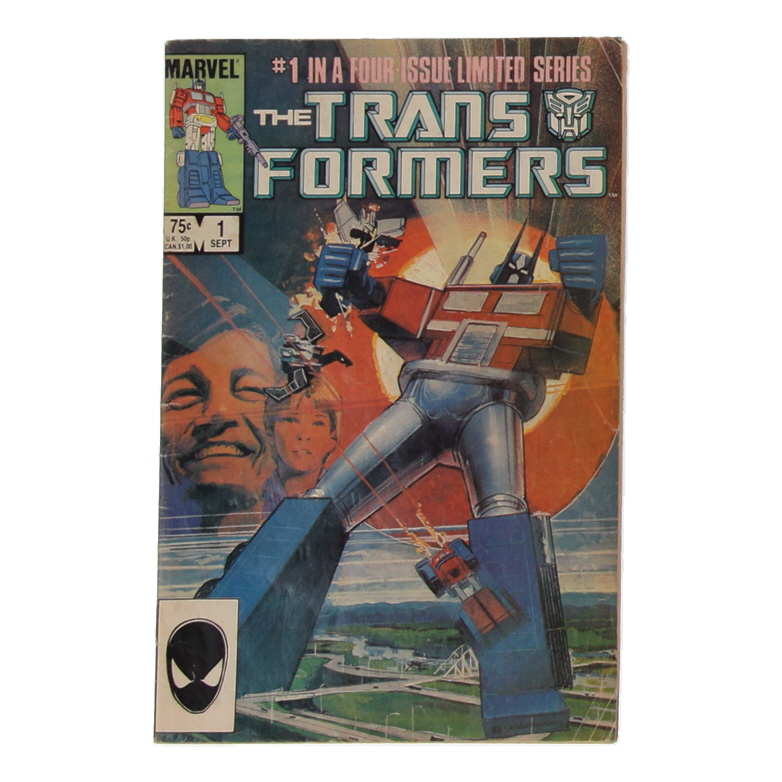 1984 "The Transformers" Issue #1 Marvel Comic Book at PristineAuction.com 1984 "The Transformers" Issue #1 Marvel Comic Book at PristineAuction.com