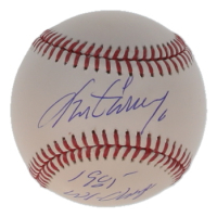 Steve Garvey Signed OML Baseball Inscribed "1981 WS Champs" (MLB) at PristineAuction.com