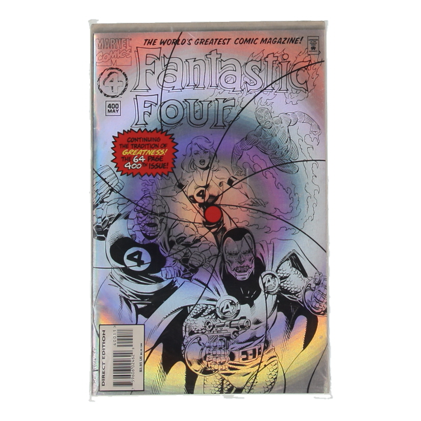 1995 "Fantastic Four" Issue #400 Marvel Comic Book at PristineAuction.com 1995 "Fantastic Four" Issue #400 Marvel Comic Book at PristineAuction.com