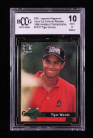 Tiger Woods 2001 Legends Sports '96 Amateur Championship #NNO (BCCG 10) at PristineAuction.com