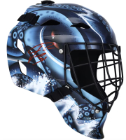 Philipp Grubauer Signed Kraken Full-Size Goalie Mask (Fanatics) at PristineAuction.com