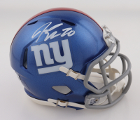 Jeremy Shockey Signed Giants Speed Mini Helmet (Beckett) at PristineAuction.com