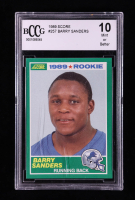 Barry Sanders 1989 Score #257 RC (BCCG 10) at PristineAuction.com