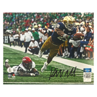 Kyren Williams Signed Notre Dame Fighting Irish 8x10 Photo (Game Day Legends & Beckett) at PristineAuction.com