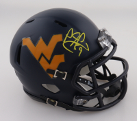 Adam Jones Signed West Virginia Mountaineers Speed Mini Helmet (Beckett) at PristineAuction.com