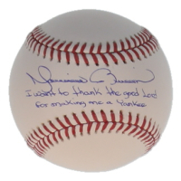 Mariano Rivera Signed OML Baseball Inscribed "I Want to Thank the Good Lord for Making Me a Yankee" (JSA) at PristineAuction.com