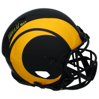 Kyren Williams Signed Rams Full-Size Authentic On-Field Eclipse Alternate Speed Helmet (Beckett) at PristineAuction.com