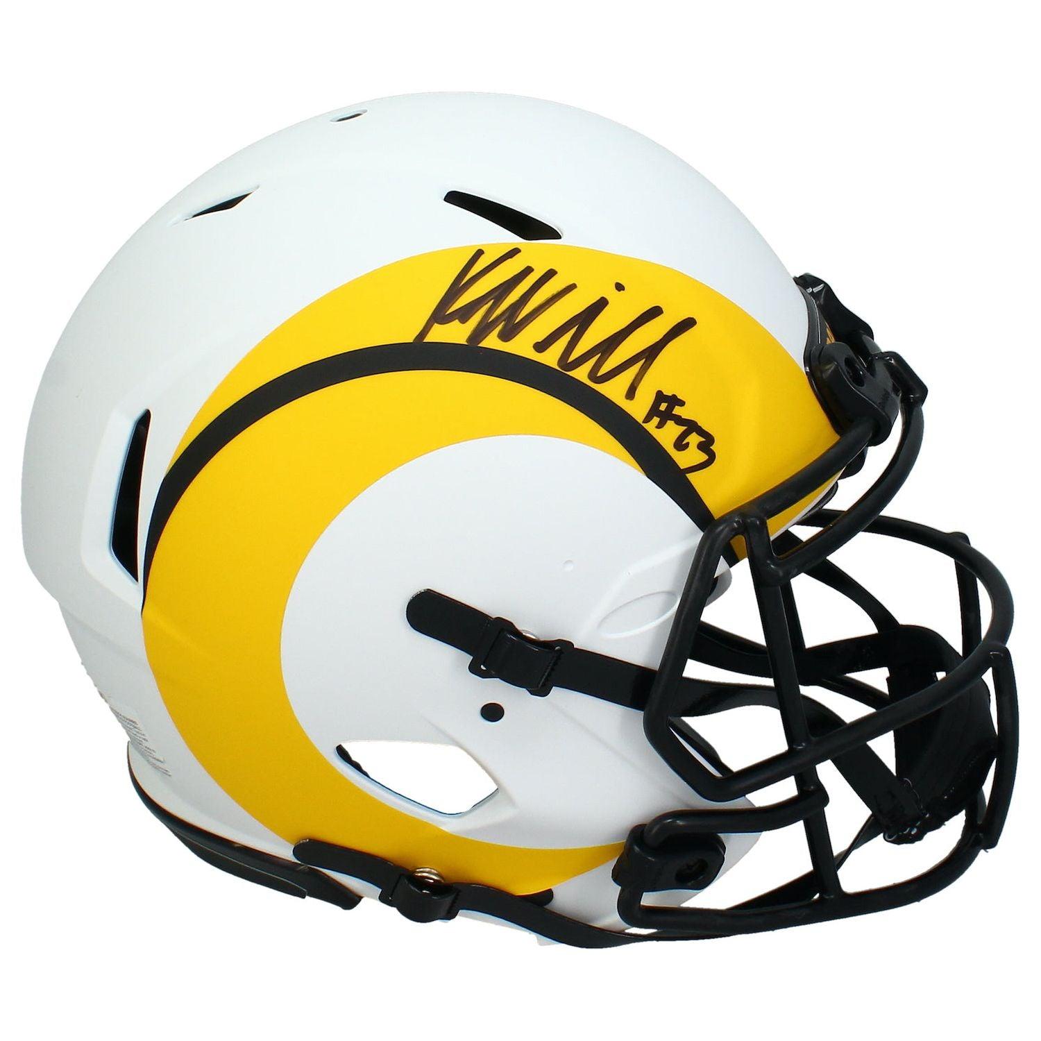 Kyren Williams Signed Rams Lunar Eclipse Alternate Speed Mini Helmet (Beckett) at PristineAuction.com Kyren Williams Signed Rams Lunar Eclipse Alternate Speed Mini Helmet (Beckett) at PristineAuction.com