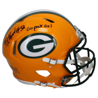 MarShawn Lloyd Signed LE Packers Full-Size Authentic On-Field Speed Helmet Inscribed "Go Pack Go!" (Beckett & GameDay Legends) at PristineAuction.com