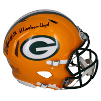 MarShawn Lloyd Signed LE Packers Full-Size Authentic On-Field Speed Helmet Inscribed "#Lambeau Lloyd" (Beckett & GameDay Legends) at PristineAuction.com