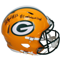 MarShawn Lloyd Signed LE Packers Full-Size Authentic On-Field Speed Helmet Inscribed "#Lambeau Lloyd" (Beckett & GameDay Legends) at PristineAuction.com