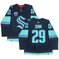 Vince Dunn Signed Kraken Adidas Jersey Inscribed "Release The Kraken" (Fanatics) at PristineAuction.com