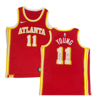 Trae Young Signed Hawks Nike Jersey Inscribed "Ice Trae" (Fanatics) at PristineAuction.com