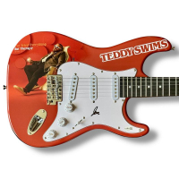 Teddy Swims Signed "I've Tried Everything But Therapy (Part I)" Custom Stratocaster Guitar (JSA) at PristineAuction.com