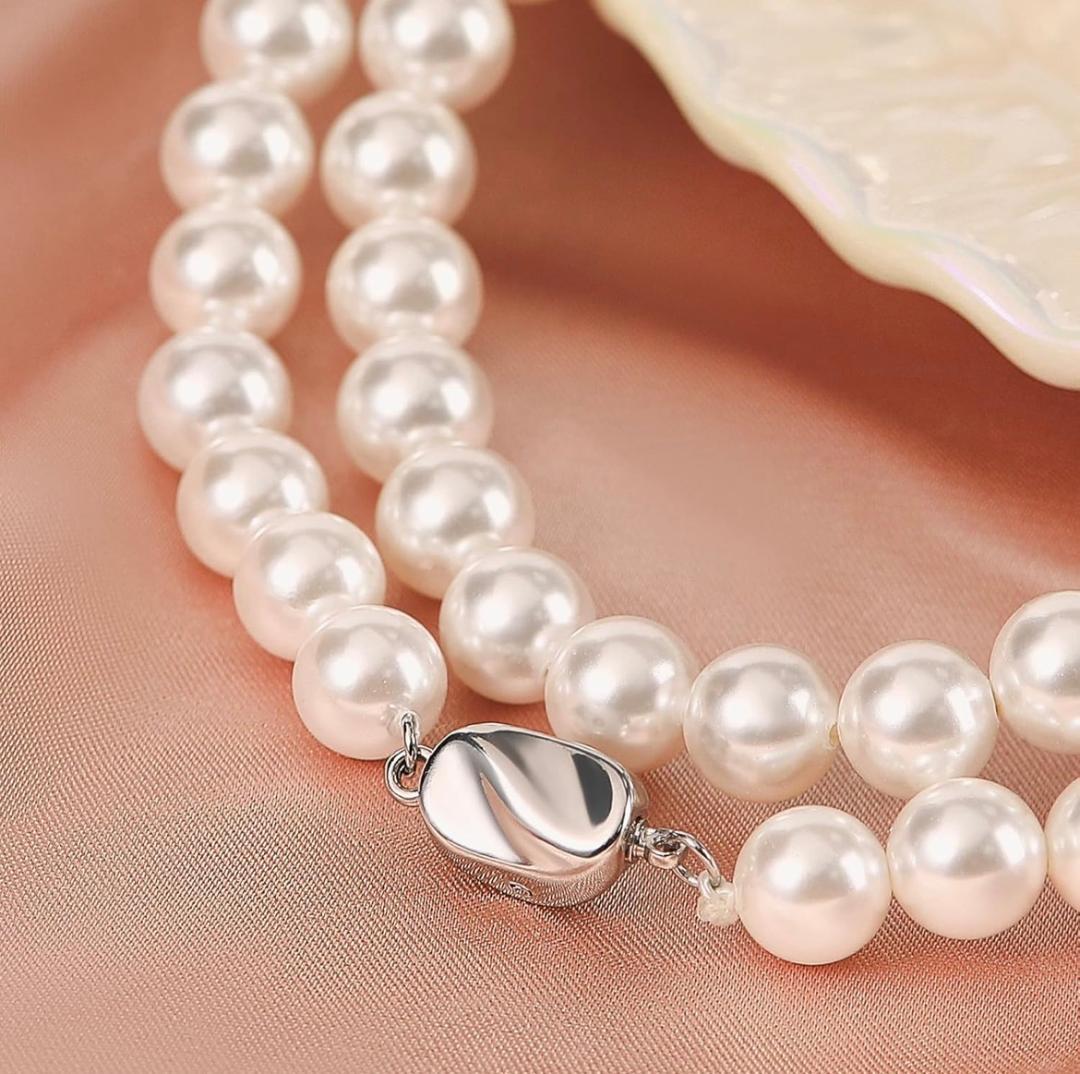 Freshwater Cultured White Pearl 4-Piece Set in Box | $1,750 Estimated Retail Value (UGL Cert) | Necklace, Bracelet, Ring, & Earrings at PristineAuction.com Freshwater Cultured White Pearl 4-Piece Set in Box | $1,750 Estimated Retail Value (UGL Cert) | Necklace, Bracelet, Ring, & Earrings at PristineAuction.com