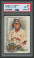 Pedro Martinez 2022 Allen & Ginter #21 (PSA 10) at PristineAuction.com