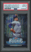 Fernando Valenzuela 2015 Topps Chrome Update Rookie Sensations #RSC10 (PSA 10) at PristineAuction.com
