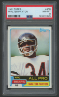 Walter Payton 1981 Topps #400 (PSA 8) at PristineAuction.com