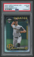 Paul Skenes 2024 Topps Chrome Update Prism Refractor #USC88 RC (PSA 9) at PristineAuction.com